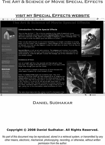 Product picture How to do Special Effects